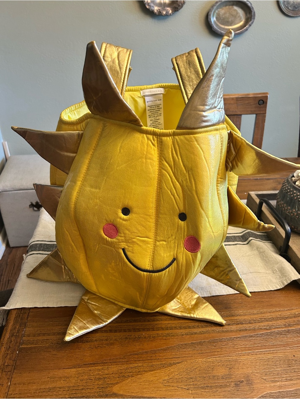 Pottery Barn Kids Smiling Sun Costume Size 4/6